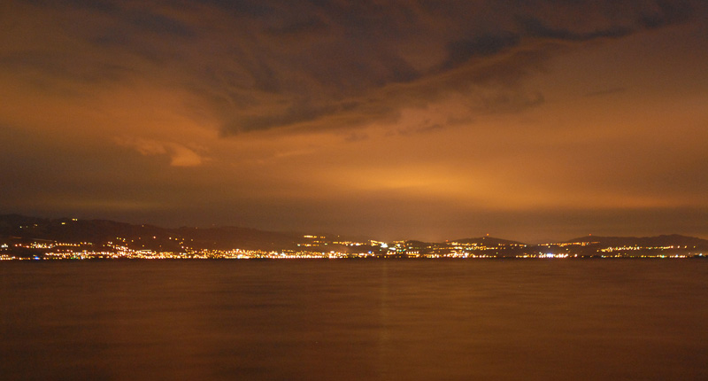 Wetterleuchten am Bodensee