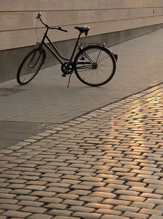Fahrrad am Domplatz, Münster