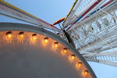 Kirmes in Wilbasen, Riesenrad