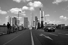 Frankfurt, Skyline, Wolkenkratzer