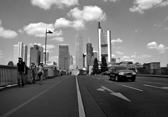 Frankfurt, Skyline, Wolkenkratzer