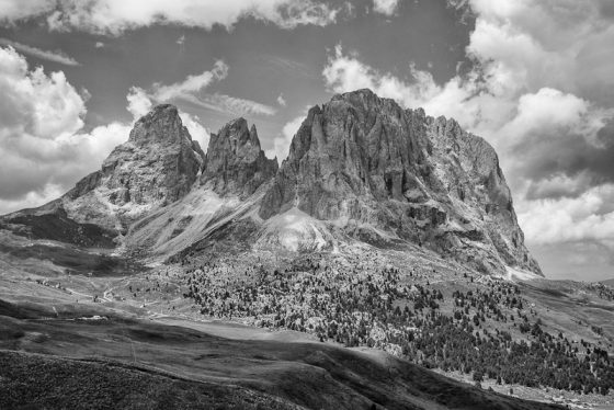 Am Sellajoch, Südtirol, Lankofel