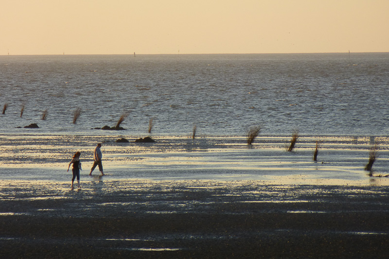 abends, Strand