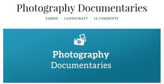 Filme und Reportagen rund um das Thema Fotografie