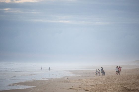 Am Strand in Südfrankreich