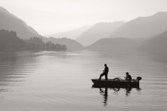 Angler am Lago d’Idro / Idrosee