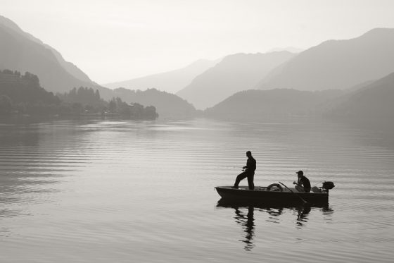 Angler am Lago d’Idro / Idrosee