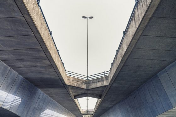 Beton, Torminbrücke am Aasee in Münster