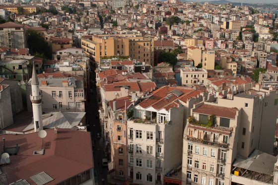 Istanbul Altstadt Häuserschluchten, Türkei