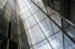 LVM Fassade aus Glas