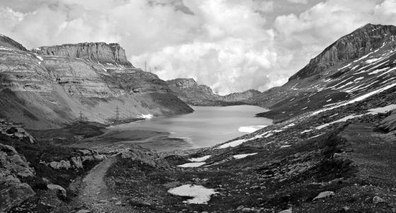 Leukerbad, Schweiz, Daubensee am Gemmipass