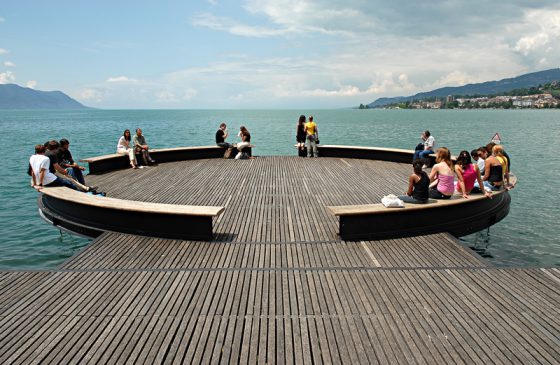 Montreux am Genfer See, Uferpromenade