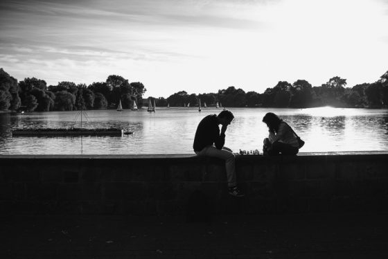 Schach spielen…