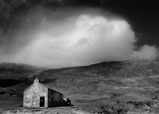Die alte Hütte in Irland