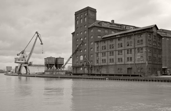 Münster, Hafen Flechtheim Speicher