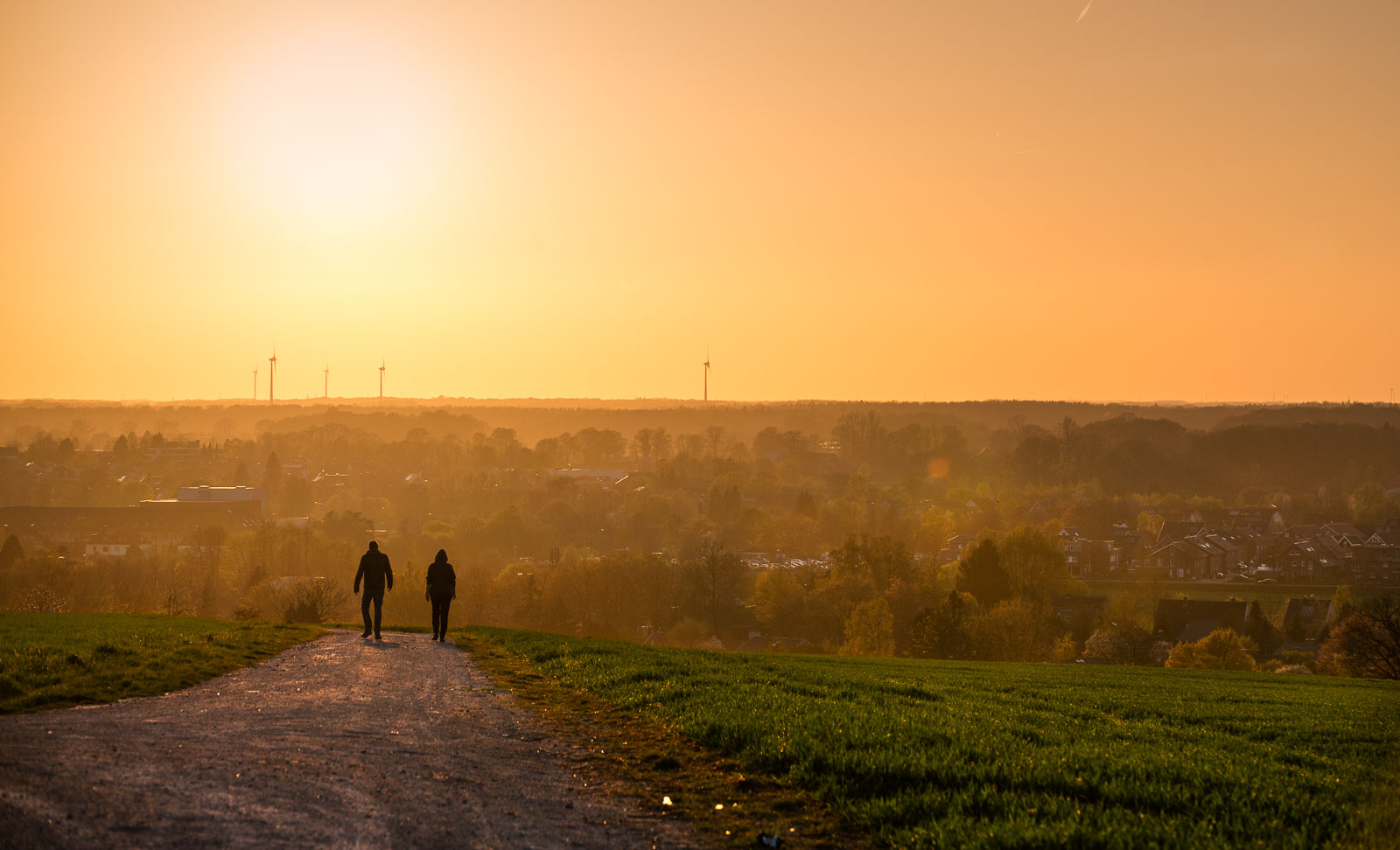 Abends am Coesfelder Berg